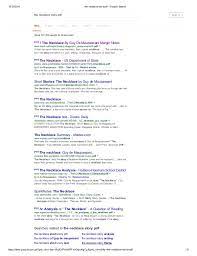 The Necklace Story Pdf Google Search