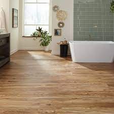 In most cases, vinyl floors are made up of a fiberglass base layer and coated with a pvc vinyl and a overall, vinyl floors are pretty durable, and it is also a fairly inexpensive option. Tranquility Ultra 5mm Golden Acacia Luxury Vinyl Plank Flooring 7 In Wide X 48 In Long Ll Flooring