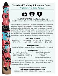 Let's go over why you might want to consider it. Tlingit Haida Get Your First Aid Cpr Aed Certification Through Tlingit Haida S Vocational Training Resource Center Vtrc Starting February 9th These Courses Will Provide Individuals In