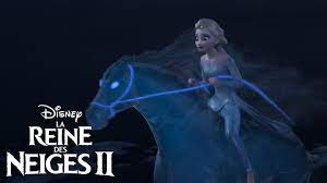 La Reine des Neiges 2 | Elsa apprivoise le cheval Nokk | Disney BE - YouTube