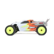 Losi 1 18 Mini T 2 0 2wd Stadium Truck Brushed Rtr Gray White Horizon Hobby