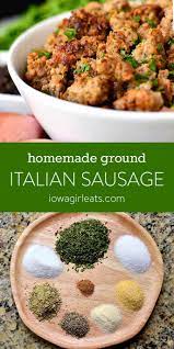 Homemade Italian Sausage Iowa Girl Eats Recipe Homemade Sausage Recipes Homemade Italian Sausage Pork Sausage Recipes