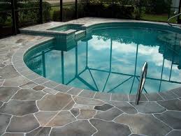 How To Get Your Pool Deck Repaired Http Flagstonecoatingsreviews Webnode Com News Backyard Projects With Concrete Coat Fliesen Design Hinterhof Steinplatten