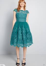 Chi Chi London Exquisite Elegance Lace Dress Teal Modcloth
