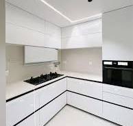 Luxury Modern Modular Designs Arrivals Electric Smart Pvc Melamine Set  Wooden Cheap Thailand Furniture Red Kitchen Cabinet