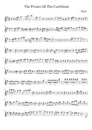 Don't forget, if you like the piece of music you have just learned playing, treat the artist with respect, and go buy the. The Pirates Of The Caribbean Flute Sheet Music For Flute Solo Musescore Com