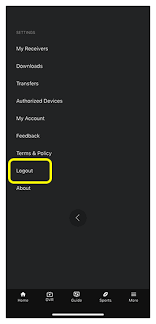 How To Log In And Out Of Dish Anywhere Mydish