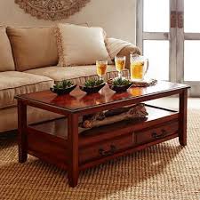 Anywhere Rubbed Black Coffee Table With Pull Handles Center Table Living Room Brown Coffee Table Coffee Table