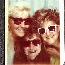 Valley Girls night out hanging out a few years after we graduated. Cindy  Schulte, Sandra Trujillo, Gina Rapisura, Latrece and Shirece Perry and  Martha Garnica. Fun times