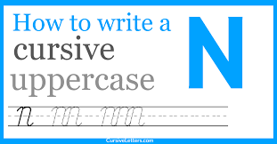While there are still a few things you need to look capital i in cursive writing for when writing a capital a in cursive and mistakes to avoid, you should get the hang of writing this cursive letter with just a bit of. Cursive N How To Write A Capital N In Cursive