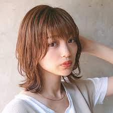 面長さんの悩みを髪型で解消 美人映えする小顔見せヘアスタイル hair 面長 髪型 面長 ヘア デート ヘアアレンジ