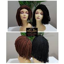 Sophisticate's black hair styles and care guide. Lace Front Braided Wigs Bob Style Braids Braidedwig Wigs Lacefrontwig Bobwig Boblife Wiglife Gorgeouswigs Boxbraids Senegalesetwi Braids African Braids Hairstyles Braids Wig