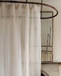 Eileen Fisher Sheer Linen Shower Curtain Cloth Shower Curtain Shower Curtain Diy Shower