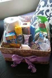 Need some housewarming gift inspiration? Diy Housewarming Gift Basket A New Home Essentials Gift House Warming Gift Diy Creative Diy Gifts House Warming Gifts
