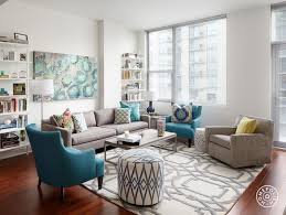 The color of the room may have the biggest initial effect on your feelings. Yellow Grey Turquoise Living Room Novocom Top