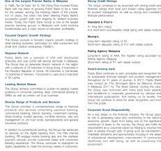 Public Bank Corporate Homepage Corporate Profile