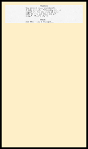 Keep in mind that the only real rule when it comes to internal dialogue in fiction writing is that, while you may use dialogue tags, you typically should not use quotation marks. Screenplay Format Guide Dialogue Story Sense