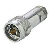 Inner DC Block, 50 MHz to 18 GHz, N-Female to N-Male ...