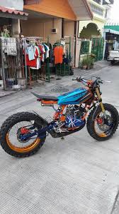 Rx King Thailand Custom Dirt Bike Cafe Racer Motorcycle Motorcycle Bike