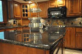 Black granite countertops backsplash ideas |. Granite Countertop And Backsplash Houzz