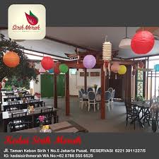 yuk manjakan lidah sambil menikmati nuansa tempo doeloe kedai sirih merah dengan nuansa eksotik yang berbeda dari yang lain memberikan kenyaman tersendiri un