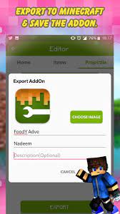 Descargar addons maker para minecraft pe 2.7.2 mod apk todo desbloqueado gratis para móviles android, teléfonos inteligentes. Addons For Mcpe Addon Creator For Android Apk Download