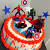 Cup Cake Avengers Cake Toppers