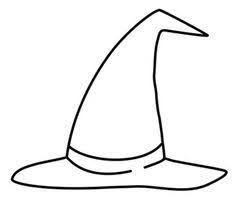 Image Result For Halloween Coloring Pages Witch Hat Witch Hat Diy Witch Hat Halloween Witch Decorations