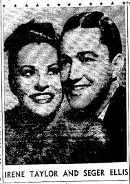 The Vintage Bandstand: Unsung Vocalists of the Past 1: Seger Ellis