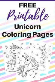 Children love to know how and why things wor. 20 Free Printable Unicorn Coloring Pages The Artisan Life