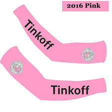 2016 Tinkoff Pro Team Pink T23 Cycling Arm Warmer Bicycle Oversleeves Size S Xxl