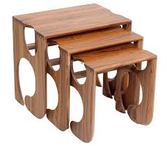 Tridha A Nested Table Set By Alankaram Nesting Tables Table Table Furniture