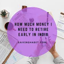 Suresh will require 3.90 crores at age 45 to ensure this cash flow of 96,000 per month (inflation adjusted) for 41 years. Retire Early In India How Much Money Do I Need Saving Habit