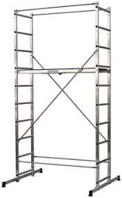 Echafaudage En Aluminium 4 M Europa Brico Depot Echafaudage Echelle Plancher En Bois