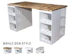 Unser team hat eine große auswahl an marken ausführlich analysiert und wir präsentieren ihnen als. Schreibtisch Mit Weissen Holzkisten Und Holzplatte Oder Glasplatte 150x70x75cm Apfelkistendirekt De