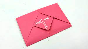 Surprise Envelope Folding Tutorial How To Make Origami Envelope With Paper Origami Envelope Easy Origami Envelope Origami Easy
