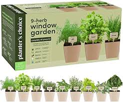 We did not find results for: Amazon Com 9 Herb Window Garden Indoor Herb Growing Kit Kitchen Windowsill Starter Kit Easily Grow 9 Herbs Plants From Scratch With Comprehensive Guide Unique Gardening Gifts For