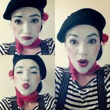 French Mime Costume Mime Make Up Karneval Kostume Karneval Karneval Ideen