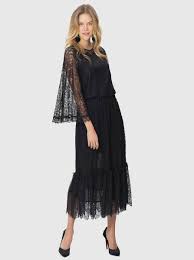 Roman Tul Detayli Siyah Gece Elbisesi The Dress Moda Stilleri Romanlar