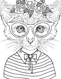 Page From Really Cool Colouring Book 2 Cool Cats Cat Coloring Book Cat Coloring Page Animal Coloring Pages