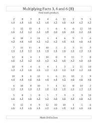 We did not find results for: Multiplication Worksheet Multiplying By Facts 3 4 And 6 Other Factor 1 Math Fact Worksheets 4th Grade Multiplication Worksheets Multiplication Worksheets