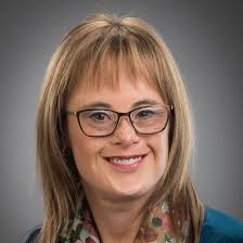 Sheri Brynard international speaker and teacher with Down syndrome