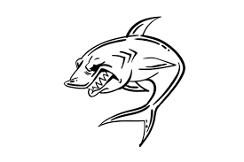 Download Angry Shark Design Svg Cut File By Creative Fabrica Crafts Creative Fabrica PSD Mockup Templates