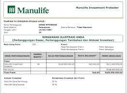 Perhitungan premi akan berbeda sesuai dengan: Terkini Premi Manulife Miultimate Healthcare