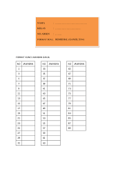 Buka link soal atau quis google form yang akan kalian kerjakan. Pdf Format Kunci Jawaban Ganjil Fujitori Kebela Academia Edu