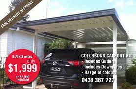 Portable carport kits, as the name suggests, are carport kits that do not require building permanent garages or hiring qualified teams of workers to construct it. Colorbond Carport Kits Sydney