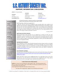 SUPPORT, INFORMATION & EDUCATION South Canterbury Ostomy News April 2020