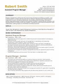 Responsible for budgeting and community outreach. Program Manager Resume Samples Qwikresume