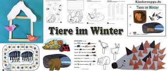 Könnt ihr folgende tiere unterscheiden? Projekt Tiere Im Winter Kindergarten Und Kita Ideen