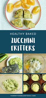 Easy Baked Zucchini Fritters Recipe Recipe Fritter Recipes Zucchini Fritters Recipe Baked Zucchini Fritters